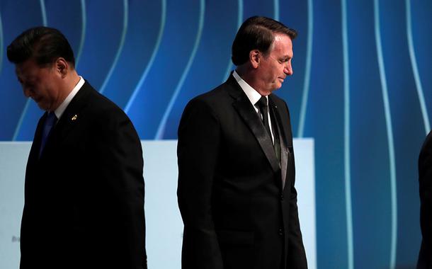 Bolsonaro, Xi e Putin em Fórum Empresarial dos Brics em Brasília