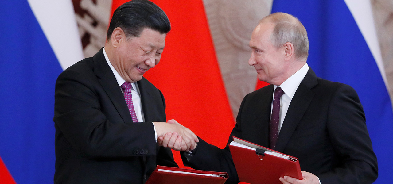 Xi Jinping e Vladimir Putin