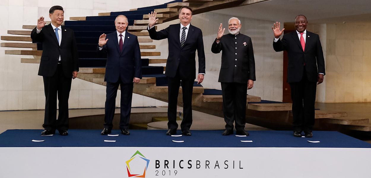 Líderes do BRICS