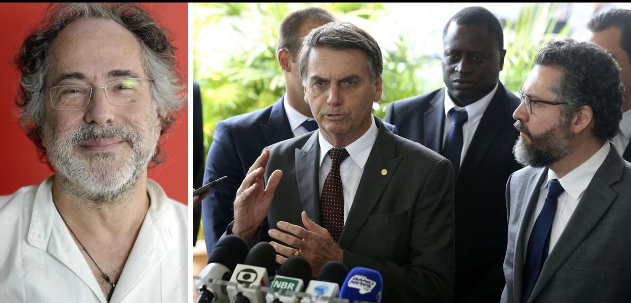 Pepe Escobar, Jair Bolsonaro e Ernesto Araújo