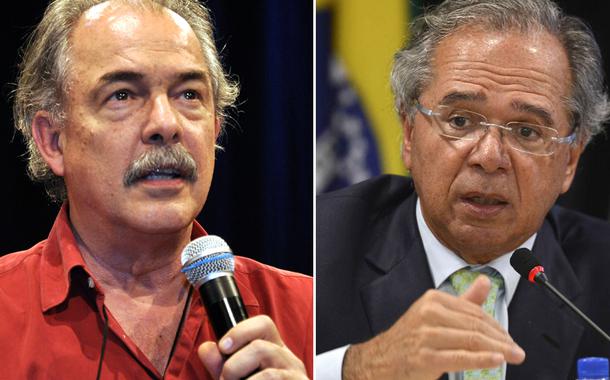 Aloizio Mercadante e Paulo Guedes