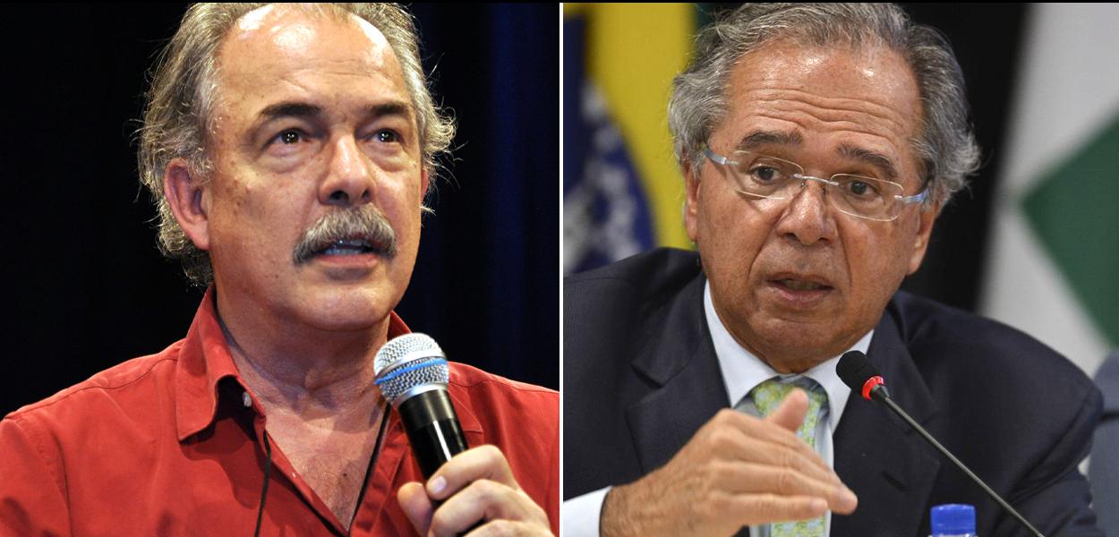 Aloizio Mercadante e Paulo Guedes
