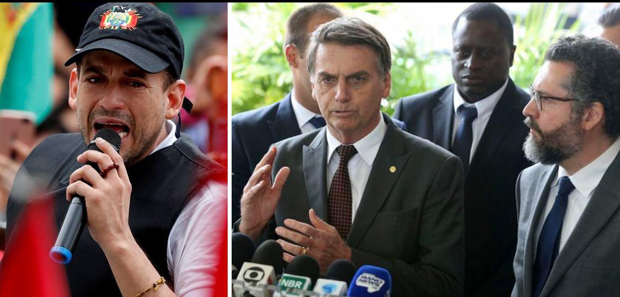 Camacho, Bolsonaro e Araújo