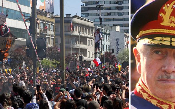 Protestos no Chile e Pinichet