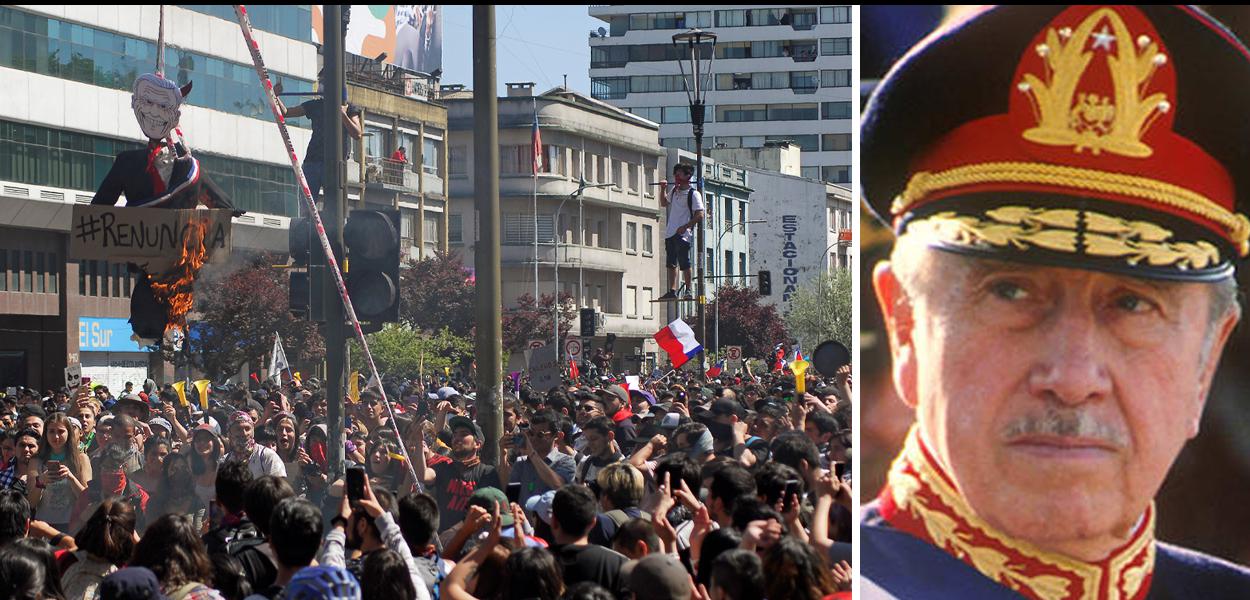 Protestos no Chile e Pinichet