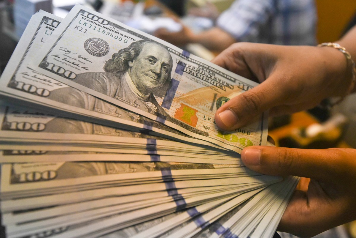 Cotação do dólar