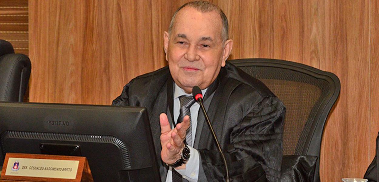 Presidente do Tribunal de Justiça da Bahia (TJ-BA), Gesivaldo Britto (Foto: Nei Pinto/TJ-BA) Presidente do Tribunal de Justiça da Bahia (TJ-BA), Gesivaldo Britto
