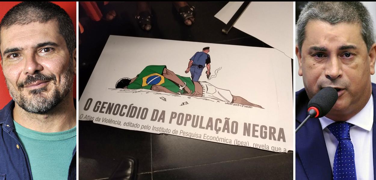 Carlos Latuff, Coronel Tadeu e a charge destruída pelo parlamentar