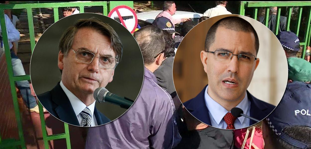 Chanceler da Venezuela faz relação de Bolsonaro com invasão de embaixada