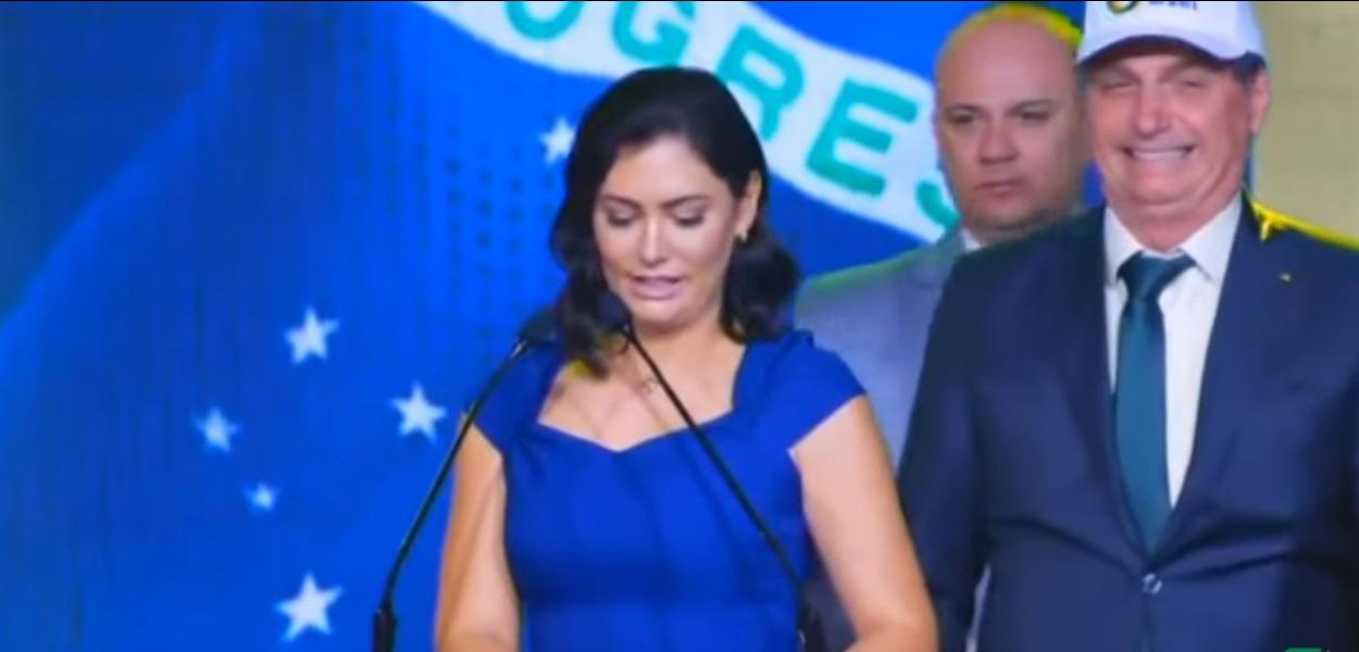 Jair e Michele Bolsonaro