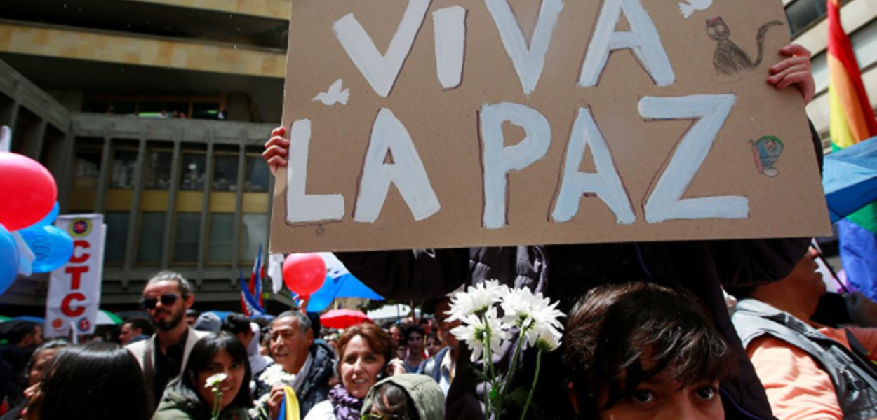 População colombiana quer mudanças e paz