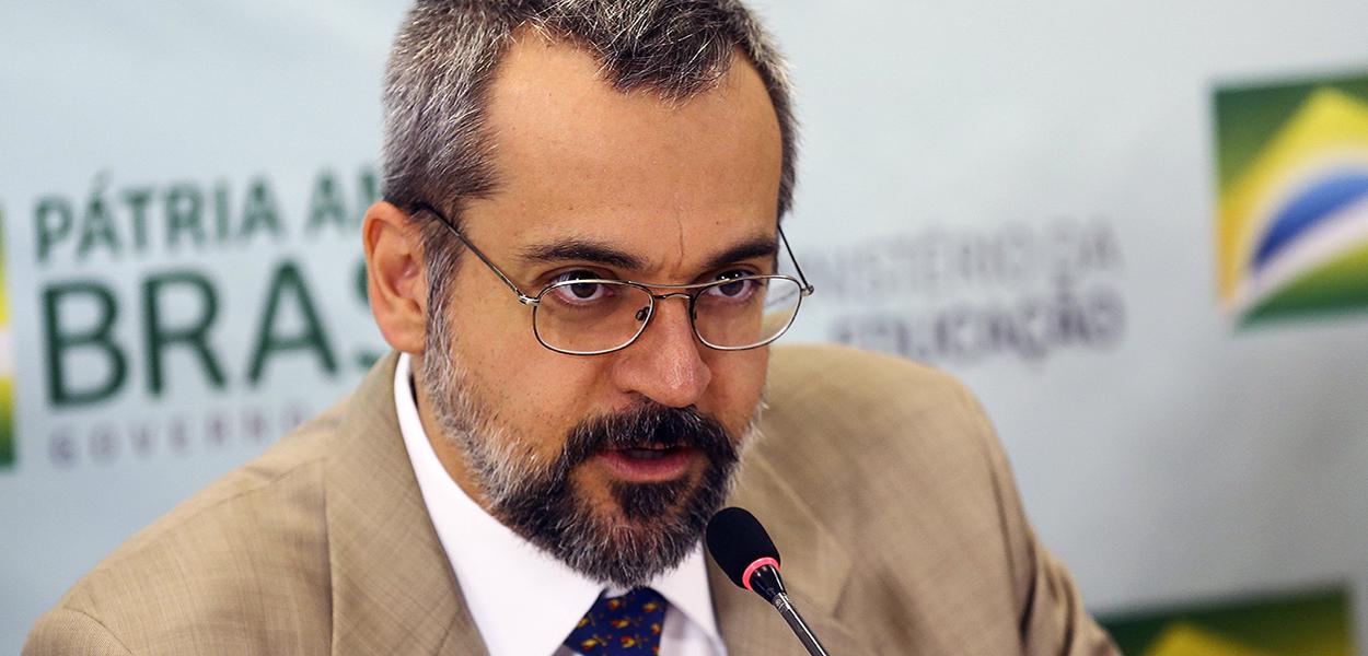 O ministro da Educação, Abraham Weintraub