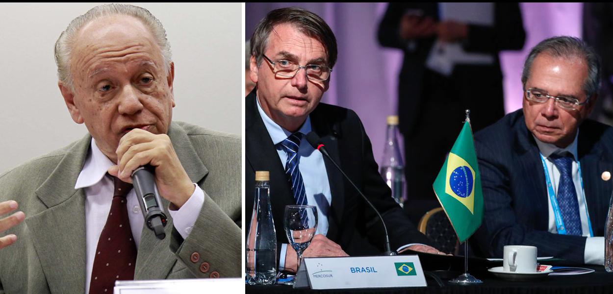 Haroldo Lima, Jair Bolsonaro e Paulo Guedes