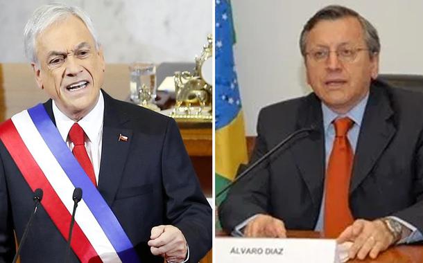 Sebastián Piñera e Álvaro Diaz