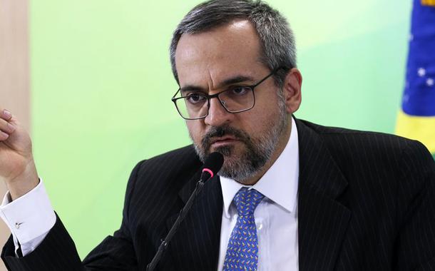 O ministro da Educação, Abraham Weintraub