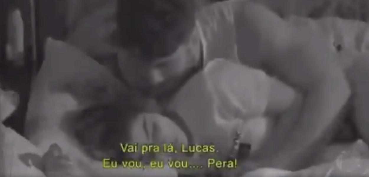 Lucas Viana e Hariany Almeida em 'A Fazenda 2019'
