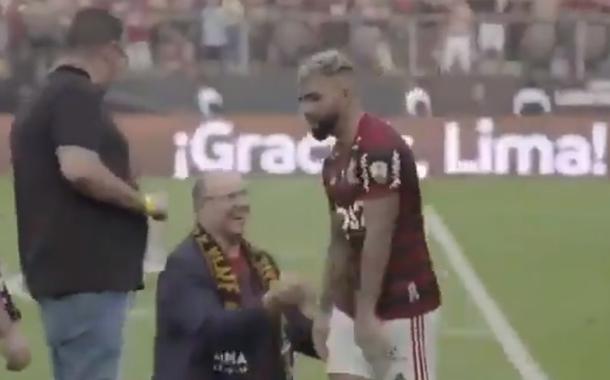 Gabigol e Wilson Witzel