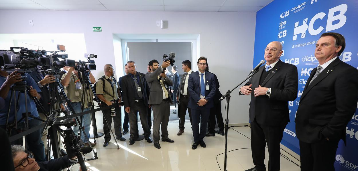 Jair Bolsonaro e Osmar Terra