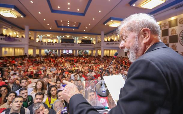 Lula no Congresso Nacional do PT