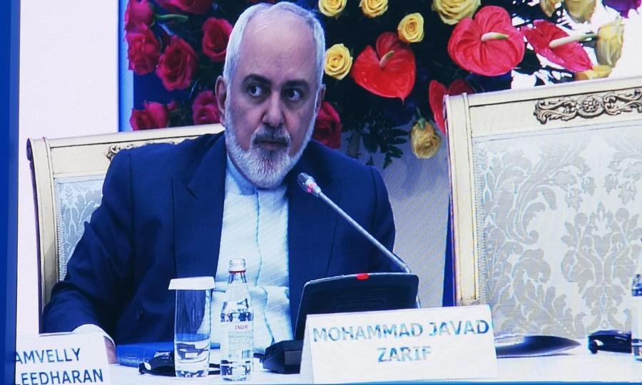 O chanceler iraniano Mohammad Javad Zarif