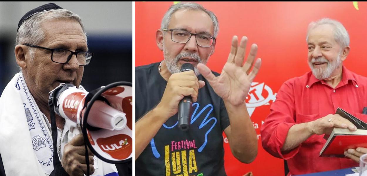 Rabino Israel Jayme Fucs Bar, Mauro Lopes e Lula