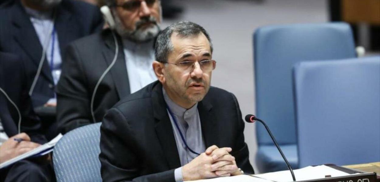 Tajt Ravanchi, embaixador do Irã na ONU