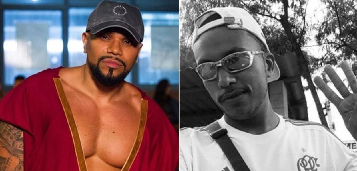 Naldo Benny e seu sobrinho Dênis Brito