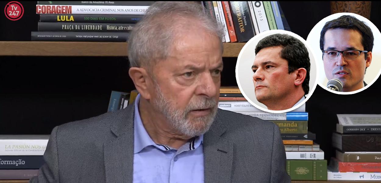 Lula, Moro e Dallagnol