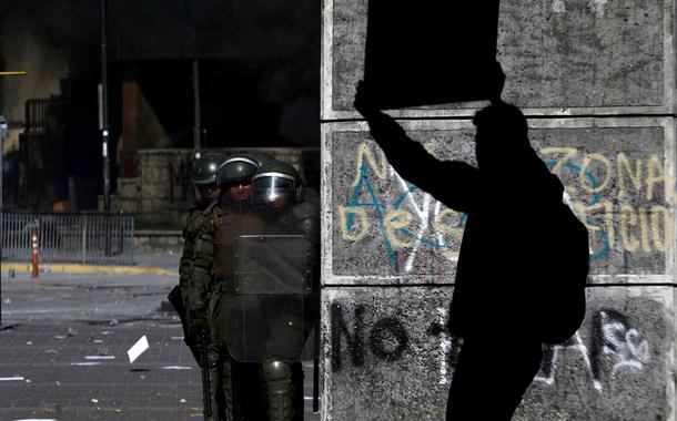 Protesto no Chile