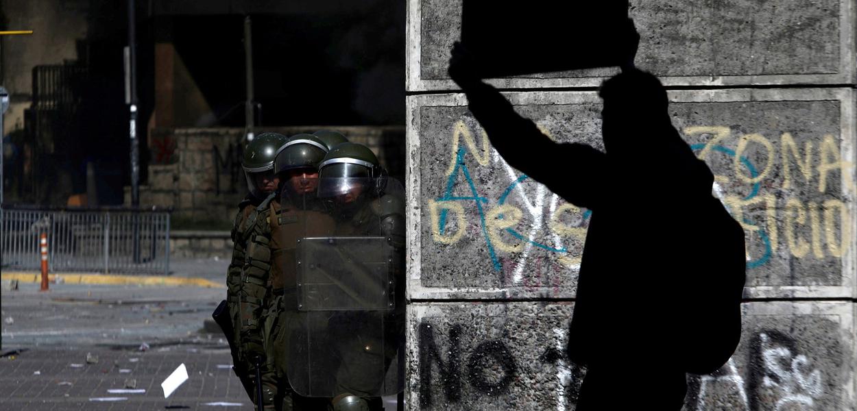 Protesto no Chile