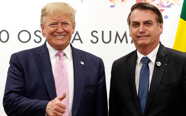 Jair Bolsonaro e Donald Trump