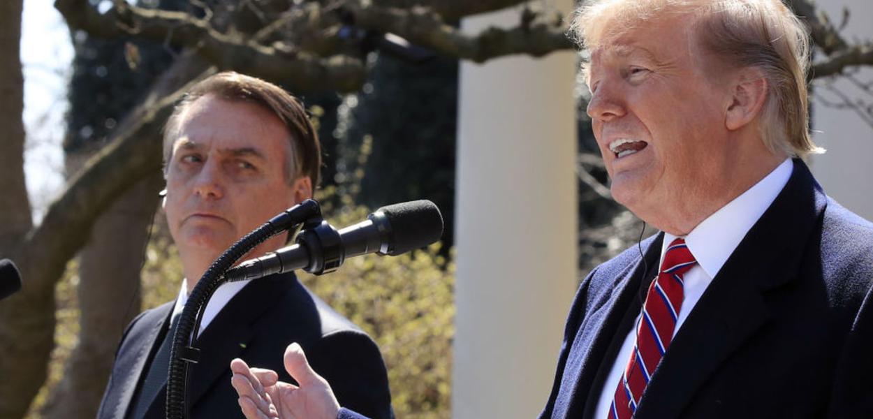 Jair Bolsonaro e Donald Trump