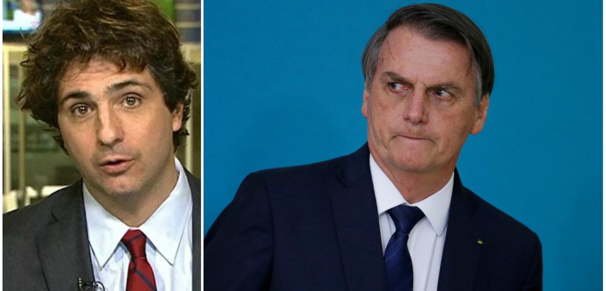 Guga Chacra e Jair Bolsonaro 