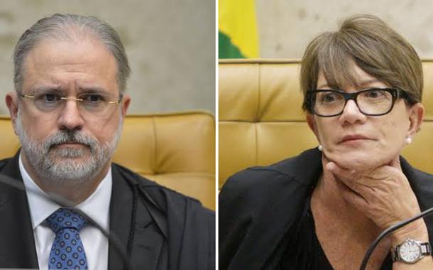 Augusto Aras e Deborah Duprat