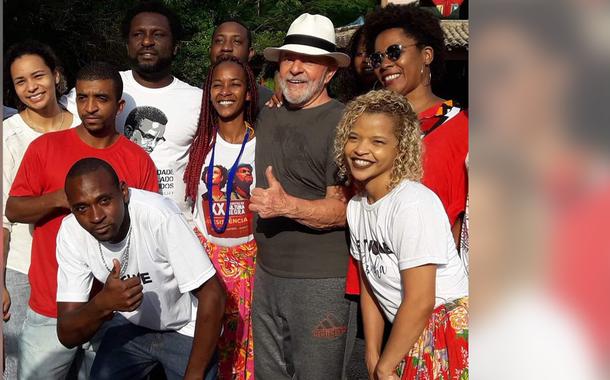 Lula visita Quilombo em Paraty, RJ