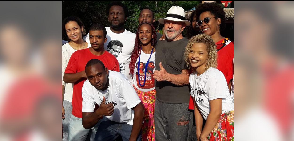 Lula visita Quilombo em Paraty, RJ