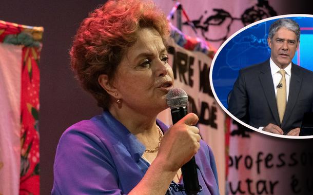 Ex-presidente Dilma Rousseff critica parcialidade da Globo
