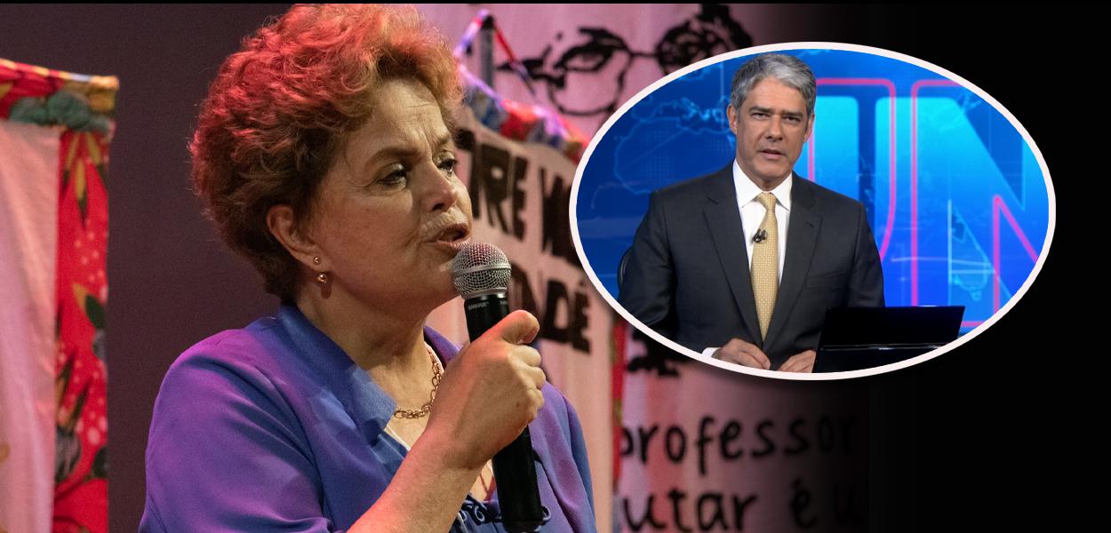 Ex-presidente Dilma Rousseff critica parcialidade da Globo