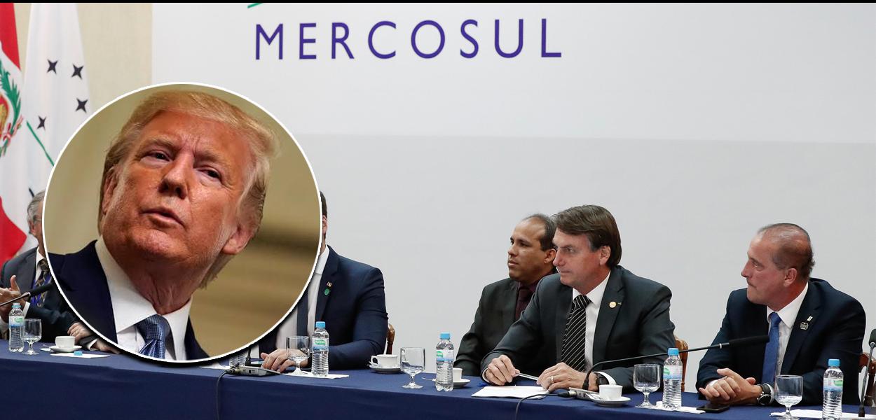 Bolsonaro discursa no Mercosul e critica taxação