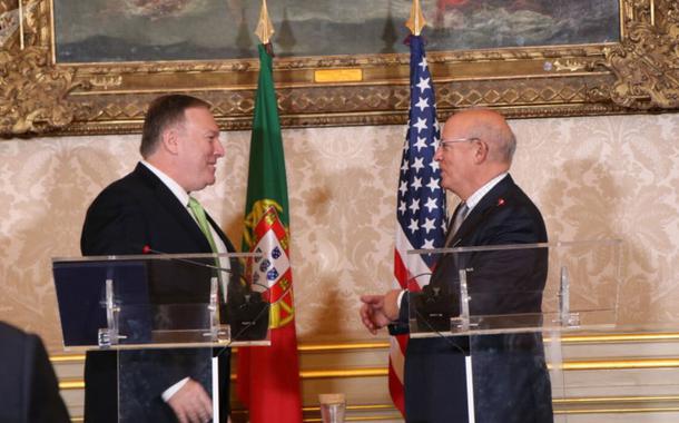 Mike Pompeo e Augusto Santos Silva