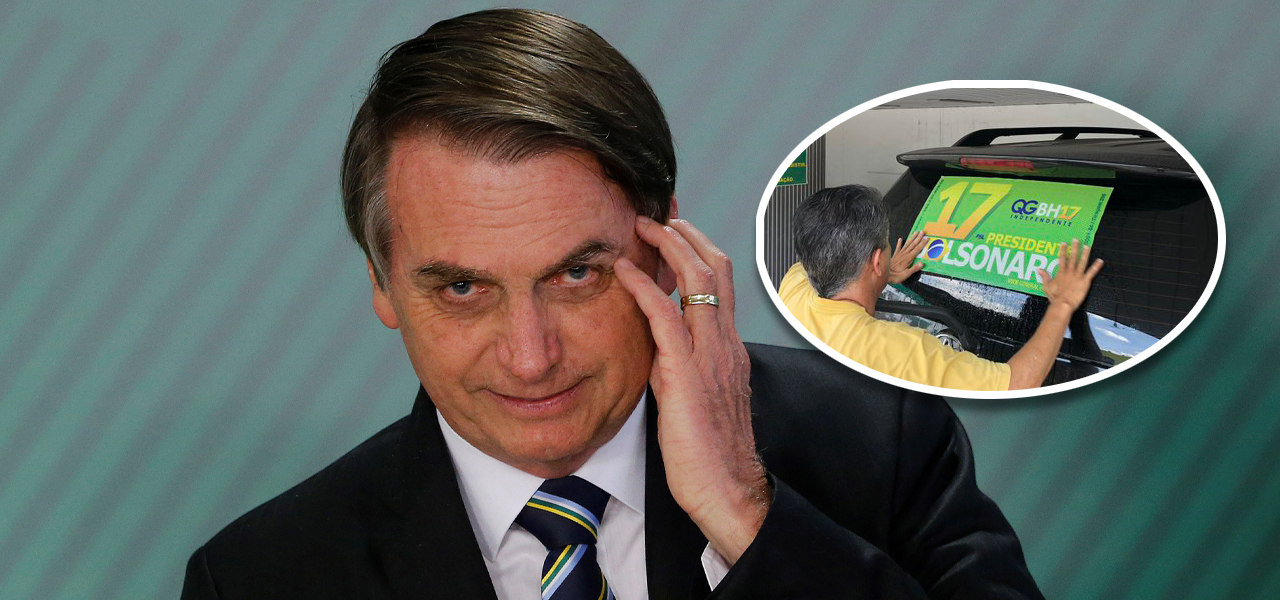 Presidente Jair Bolsonaro no Palácio do Planalto 27/04/2020