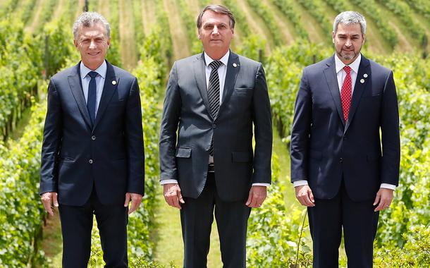 (Bento GonÃalves - RS, 05/12/2019) Fotografia Oficial dos Chefes de DelegaÃâo da LV CËpula de Chefes de Estado do MERCOSUL.\rFoto: Alan Santos/PR