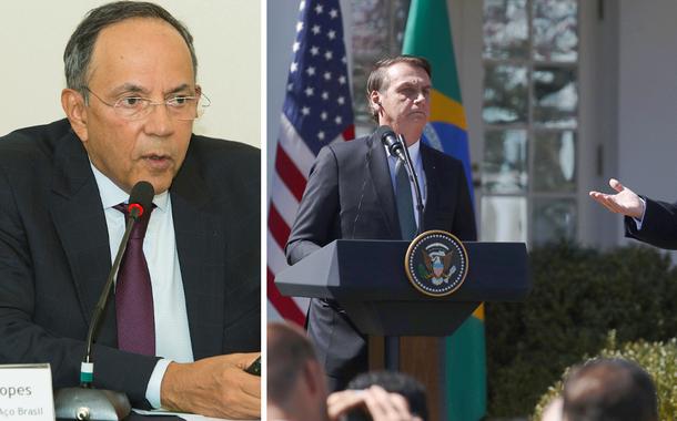 Marco Polo Mello Lopes, Jair Bolsonaro e Donald-Trump