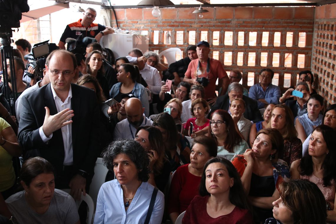 Líderes comunitários de Paraisópolis