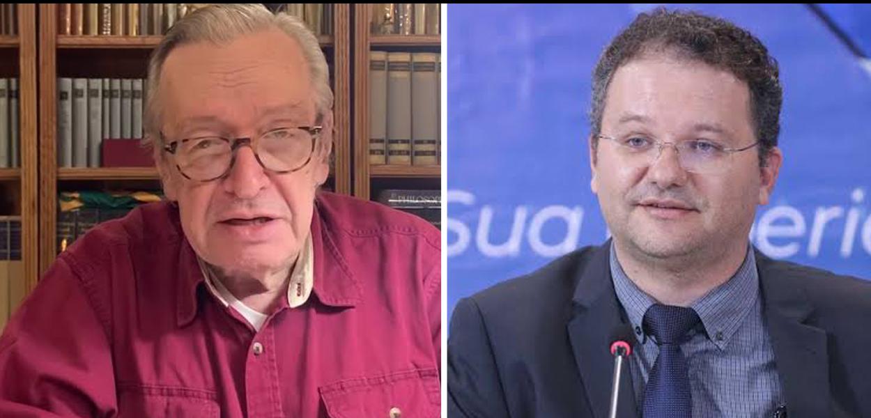 Olavo de Carvalho e Carlos Francisco Nadalim