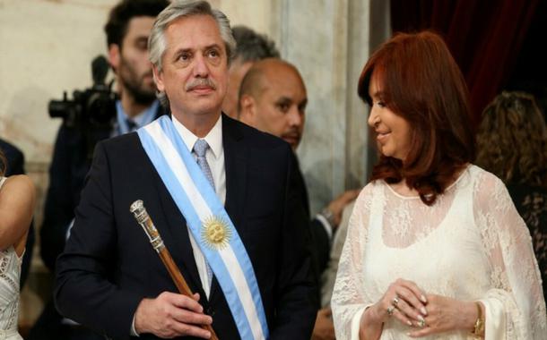 Alberto Fernánde e Cristina Fernández de Kirchner
