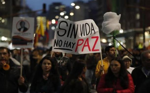 Colômbia luta por direitos humanos