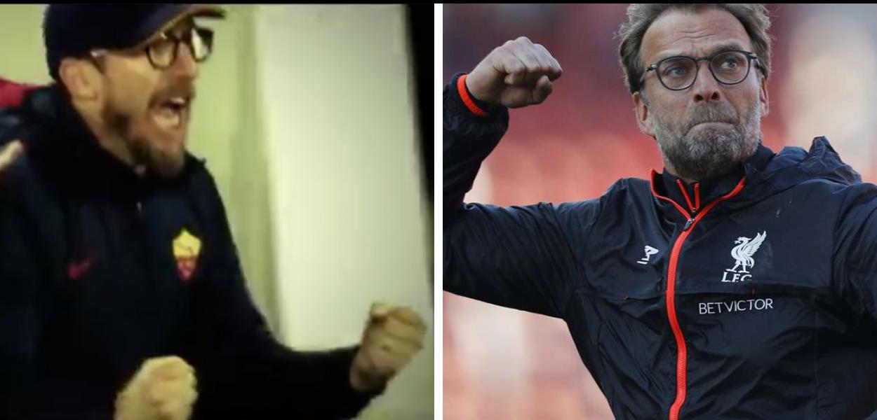 Eusebio Di Francesco e Jürgen Klopp