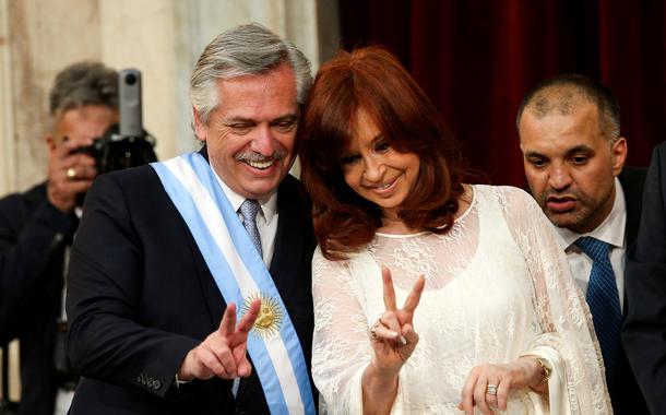 Alberto Fernandez e Cristina Kirchner tomam posse como presidente e vice na Argentina