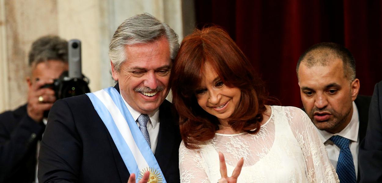 Alberto Fernandez e Cristina Kirchner tomam posse como presidente e vice na Argentina